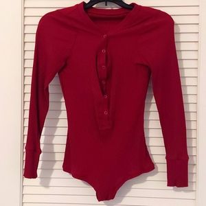 Juniors bodysuit top